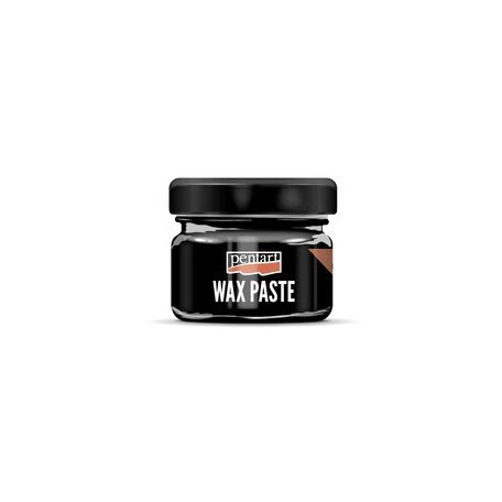 Pentart, színes viaszpaszta - Fekete - 20 ml 