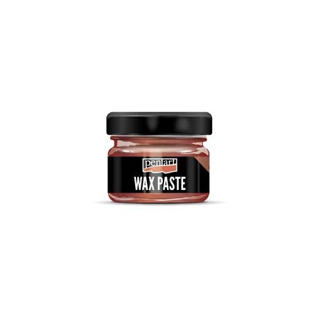 Pentart, metál viaszpaszta - Metálpiros - 20 ml 