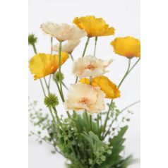 Sárga mű réti csokor mix - 60 cm