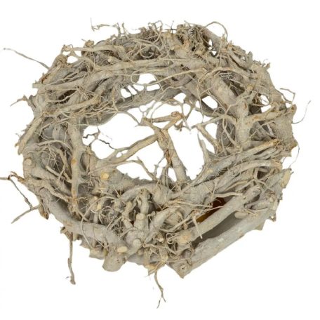 Vessző koszorú - Fehér - 28 cm