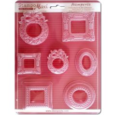 Lágy PVC öntőforma - A4 - Keretek - K3PTA416 