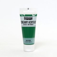   Pentart, krémes akrilfesték, selyemfényű, sötétzöld - 60 ml  