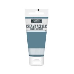   Pentart, krémes akrilfesték, selyemfényű, szürke - 60 ml - 27955