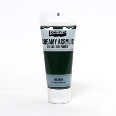   Pentart, krémes akrilfesték, selyemfényű, fenyőzöld - 60 ml 
