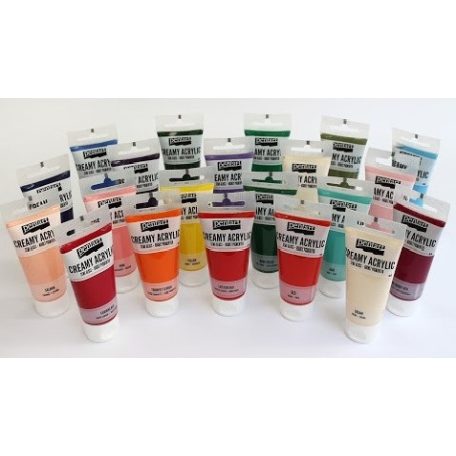 Pentart, krémes akrilfesték, selyemfényű, fenyőzöld - 60 ml 