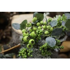 Zöld mű bogyós betűző - 70 cm  