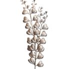 Pezsgő színű szívecskés levelek száron - 70 cm  