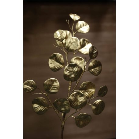 Arany mesterséges eukaliptusz - 64 cm  