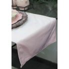 Rózsaszín bársony asztali futó - 150 cm