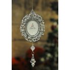 Ezüst felfüggeszthető képkeretek - 20 cm - 2 db-os szett