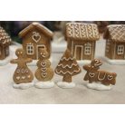 Világító mézeskalács falu házikókkal - 8 db -os szett