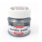 Pentart, metál akrilfesték -Silver touch - 50 ml