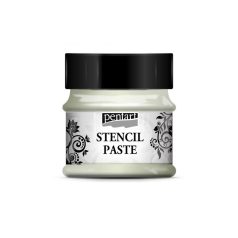 Pentart stencil paszta - Gyöngyház - Jégvirág -  50 ml 
