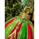 Klasszikus világító karácsonyi gömb - 45 cm 