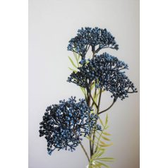 Kék mű achillea száron - 61cm