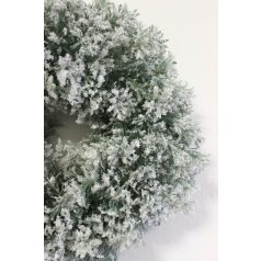 Halványzöld havas koszorú - 40 cm   