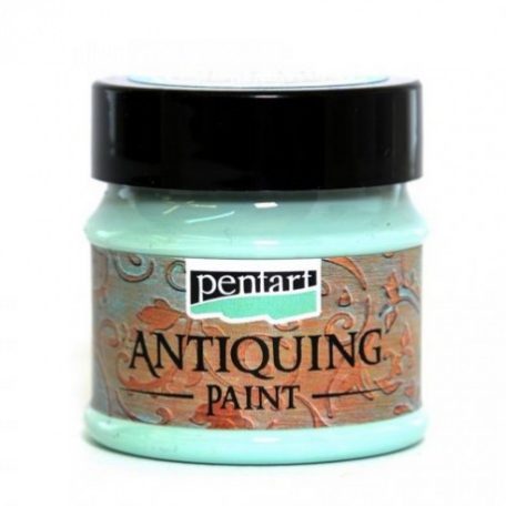 Pentart antikoló festék - Patina kék - 50 ml 