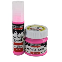 Pentart, fényes akrilfesték - Magenta - 20 ml, 50 ml 