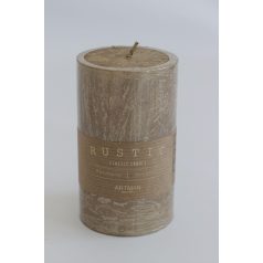 Rustic metál illatgyertya - Arany - 11cm   