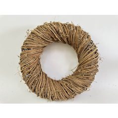 Barna rattan koszorú - 40 cm, 50 cm