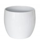 Kerámia kaspó - Piano - Fehér - 16x15 cm