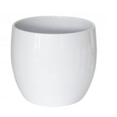 Kerámia kaspó - Piano - Fehér - 16x15 cm