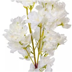 Virágzó ág - Fehér - 90 cm