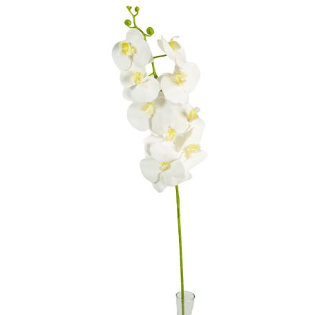 Orchidea ág fehér - 100 cm