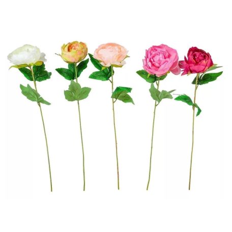 Peonia virág szálas - 5 szín - 55 cm