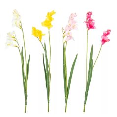 Frézia ág - 2 virágos - 4 színben - 55 cm