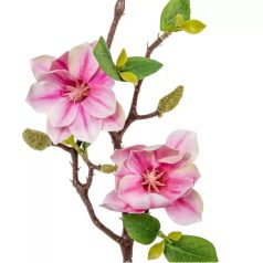 Magnólia ág gumi - 3 virágos - 48 cm