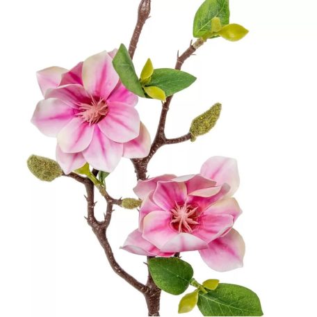 Magnólia ág gumi - 3 virágos - 48 cm