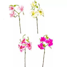 Magnólia ág gumi - 3 virágos mix - 55 cm