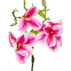 Magnólia ág gumi - 3 virágos mix - 55 cm