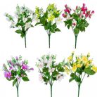 Orchidea csokor - 9 ágú - 37 cm