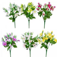 Orchidea csokor - 9 ágú - 37 cm