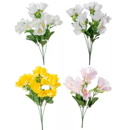 Anemónia csokor mix - 15 virágos - 39 cm