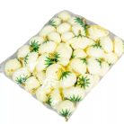 Boglárka virágfej - Krém - 3 cm