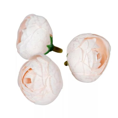 Boglárka virágfej - Rózsaszín - 3 cm 