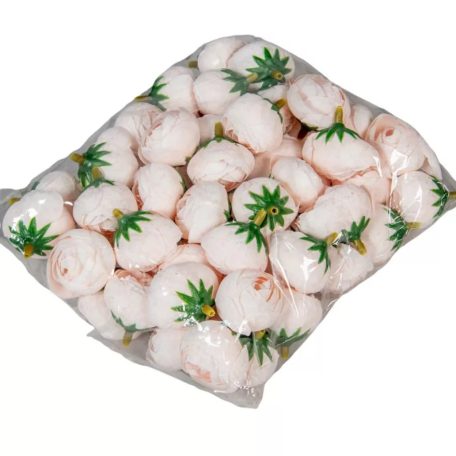 Boglárka virágfej - Rózsaszín - 3 cm 