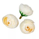 Boglárka virágfej - Barack - 3 cm