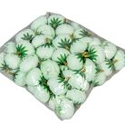 Boglárka virágfej - Menta - 3 cm