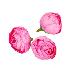 Boglárka virágfej - Pink - 3 cm