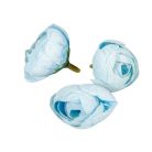 Boglárka virágfej - Kék - 3 cm