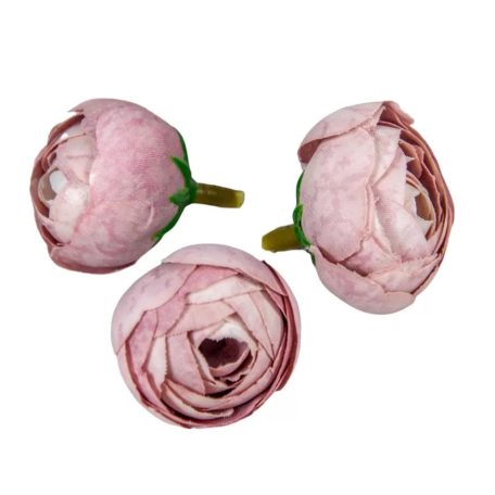 Boglárka virágfej - Mályva - 3 cm