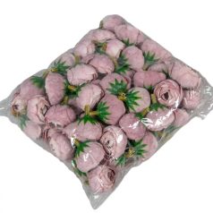 Boglárka virágfej - Mályva - 3 cm