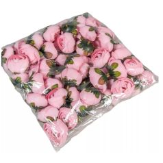 Boglárka virágfej - Rózsaszín - 4,5 cm