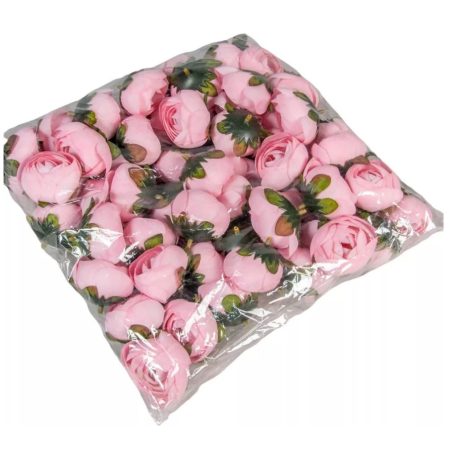 Boglárka virágfej - Rózsaszín - 4,5 cm