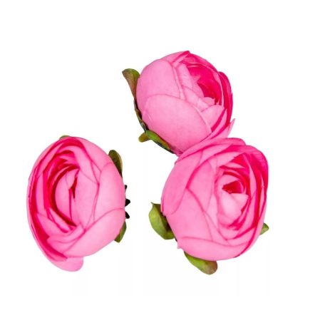 Boglárka virágfej - Rózsaszín - 4,5 cm