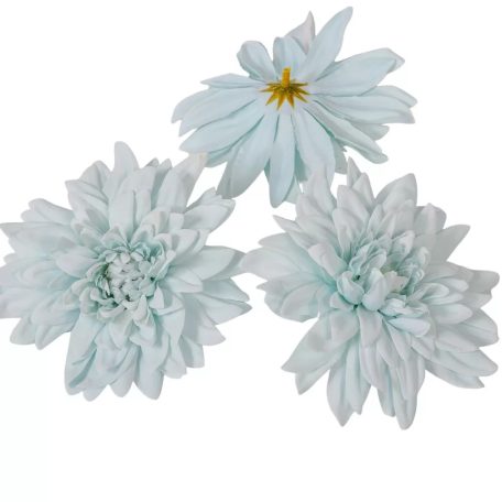 Dália virágfej - Világoskék - 11 cm 